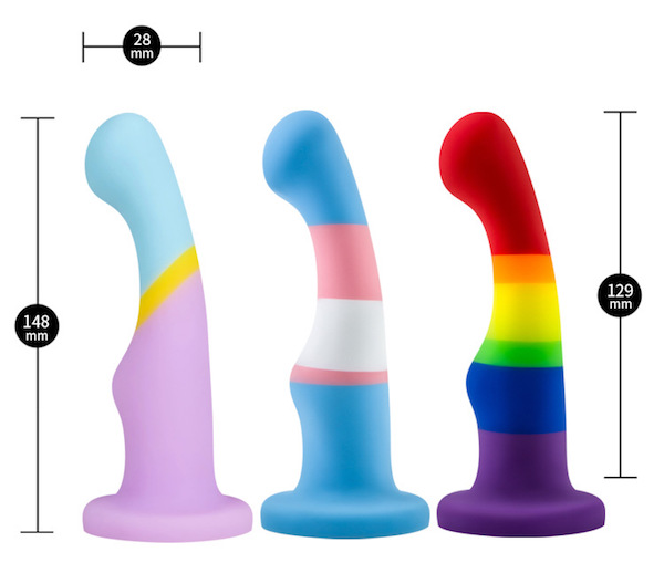 Dương Vật Giả Silicone Siêu Mềm Avant Pride P1 Chuẩn Thật Độc Đáo