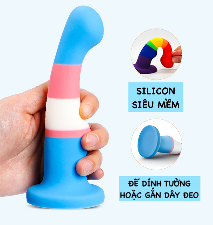 Dương vật giả dính tường Avant Pride P2 mềm mại silicon tốt