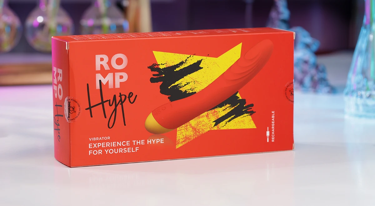 Máy rung massage ROMP Hype 10 tần số sóng kích thích thư giãn nhanh