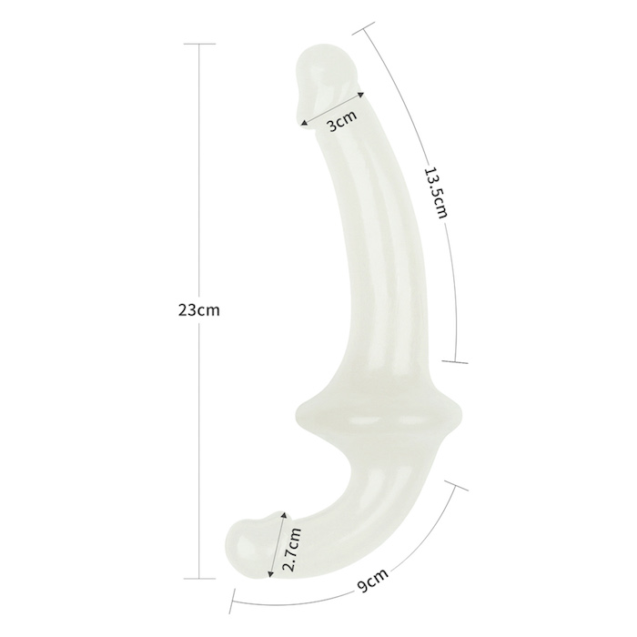 Dương Vật Giả 2 Đầu Lumino Play Phát Sáng Kích Thích 10.5 Inch