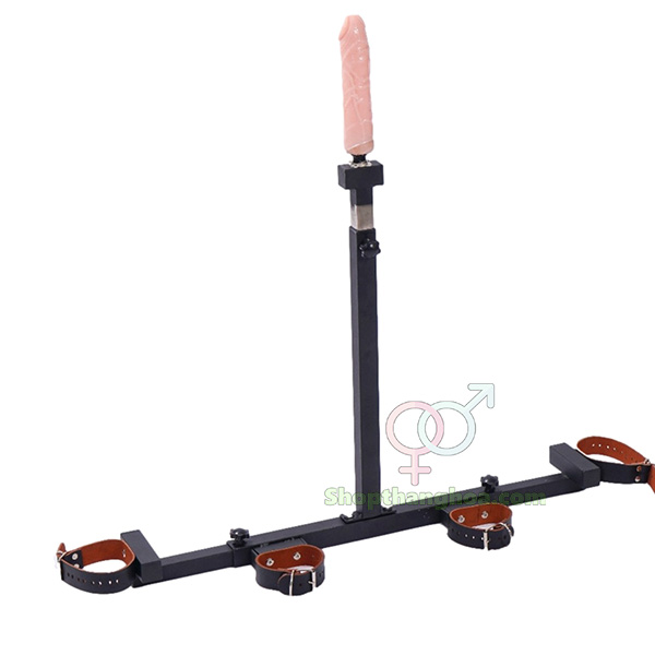 Giá Đỡ Dương Vật Giả Chữ T Trói Buộc Tay Chân Kích Thích Mua
