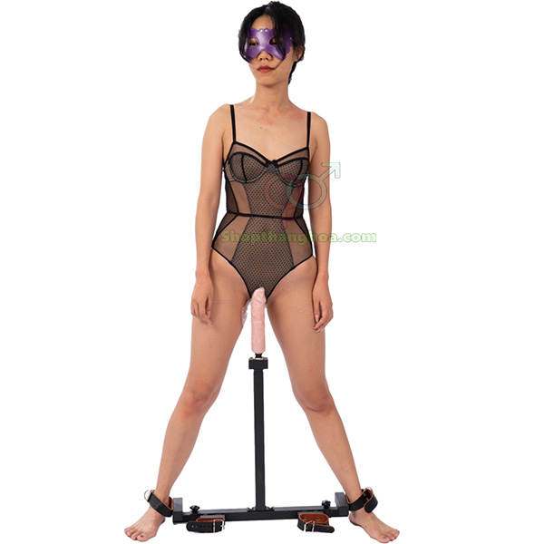 Giá Đỡ Dương Vật Giả Chữ T Trói Buộc Tay Chân Kích Thích Mua