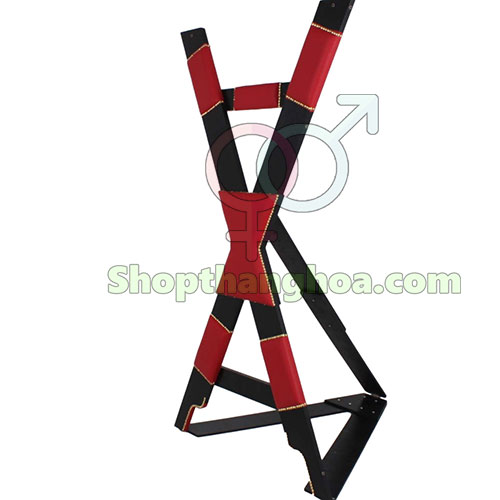 Giàn chữ X BDSM cố định cơ thể cao cấp kích thích cực mạnh