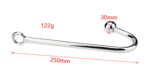 Đồ chơi kích thích hậu môn móc inox cao cấp thỏa mãn cực đỉnh