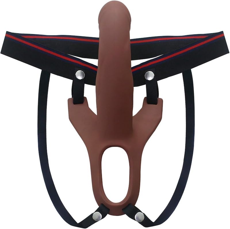 Dương vật giả dây đai siêu mềm an toàn Silicon y tế mua ngay