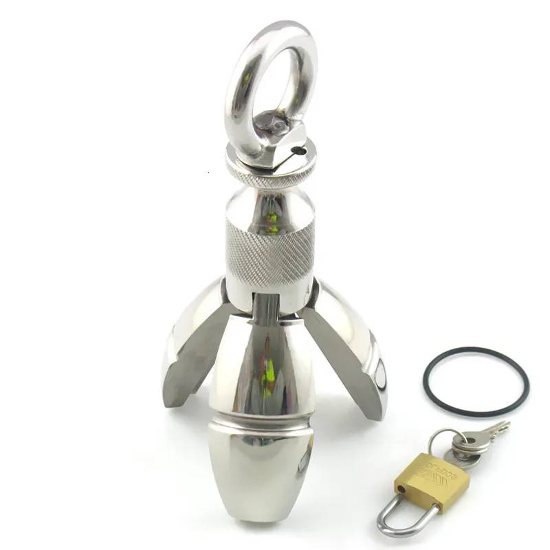 Khóa giãn nở hậu môn inox Mỹ an toàn thoải mái kích thích