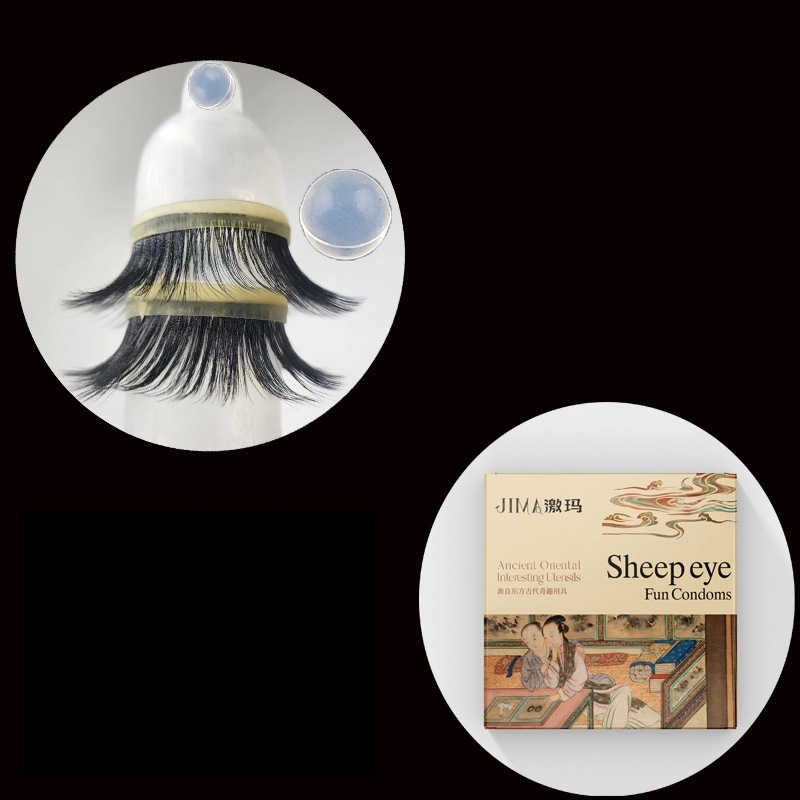 Vòng Mắt Cừu Đeo Dương Vật Kèm Bi Tăng Khoái Cảm Chuẩn