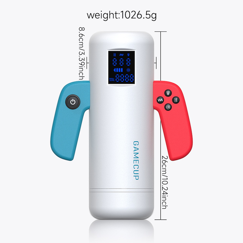 Cốc thủ dâm Mizzzee Hilang rung thụt 9 chế độ phát nhiệt tay cầm game