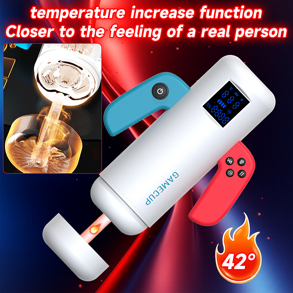 Cốc thủ dâm Mizzzee Hilang rung thụt 9 chế độ phát nhiệt tay cầm game