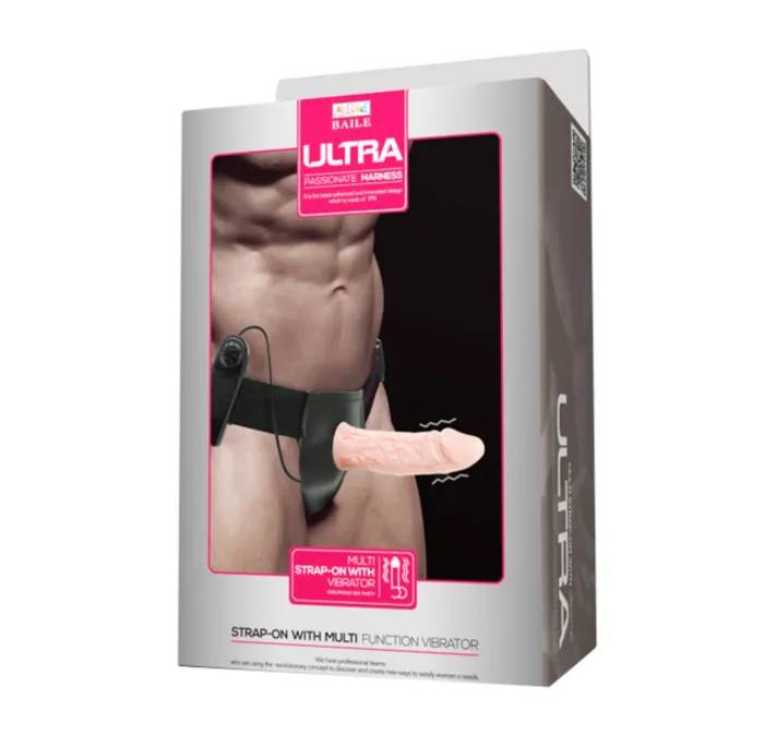 Dương vật giả dây đeo rung đa chức năng silicone cao cấp kích thích