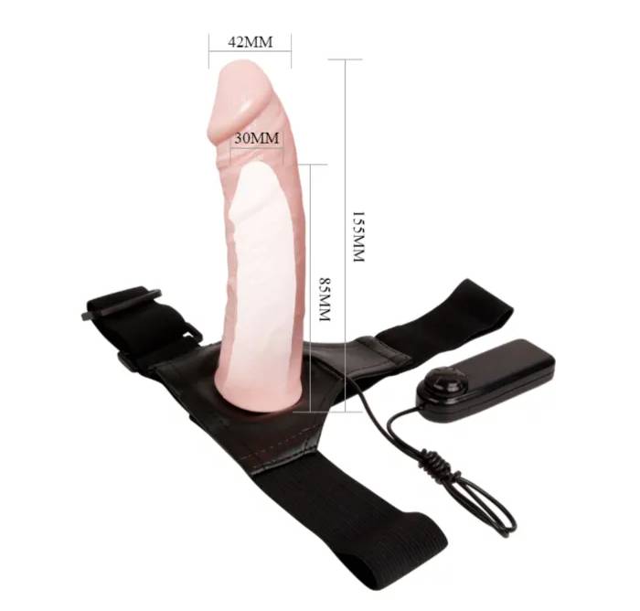 Dương vật giả dây đeo rung đa chức năng silicone cao cấp kích thích