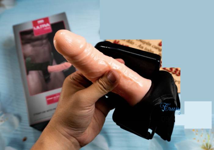 Dương vật giả dây đeo rung đa chức năng silicone cao cấp kích thích