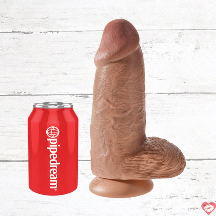 King Cock 9 Chubby Dày Gân Thực Tế Sẵn Sàng 