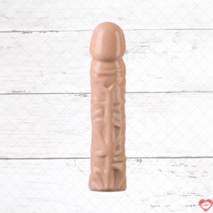 Vac-U-Lock 8 inch dong classic strap-on chân thực mạnh mẽ 