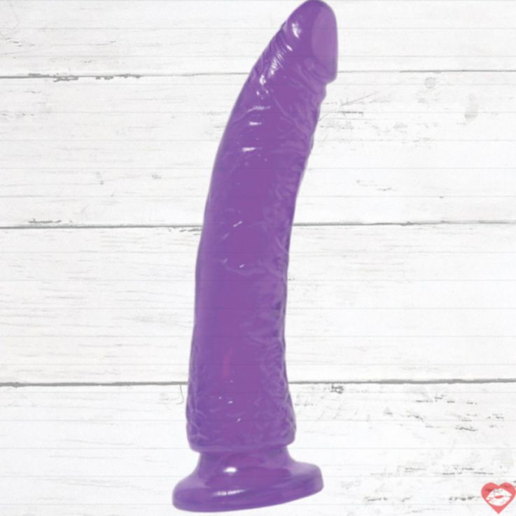 Basix 7 Slim Dildo Hút 18cm Mỏng Linh Hoạt 