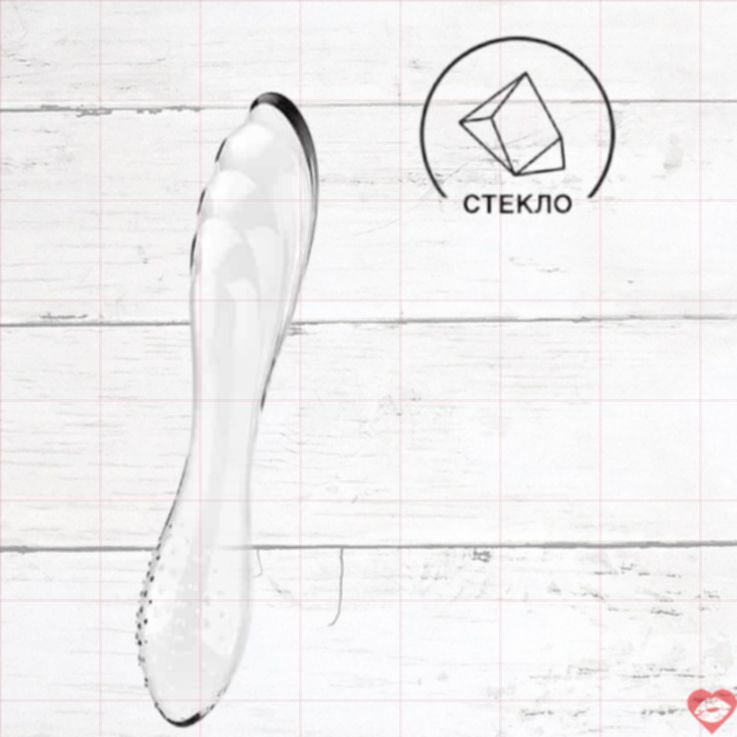 Satisfyer Crystal đôi kính 18.5cm trong suốt lấp lánh