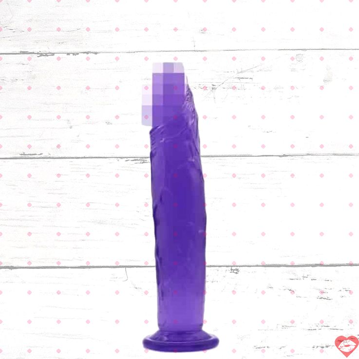 Intimnaya Zhizn Dildo Tím 18.5cm Thực Tế Dính Mạnh