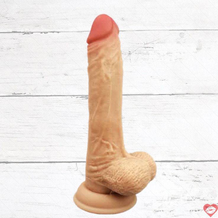 CNT Dick Buddies 21cm dildo dual density thực tế