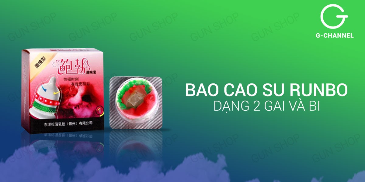  Review Bộ 3 hộp bao cao su Runbo - Gân gai lớn - Hộp 1 cái loại tốt