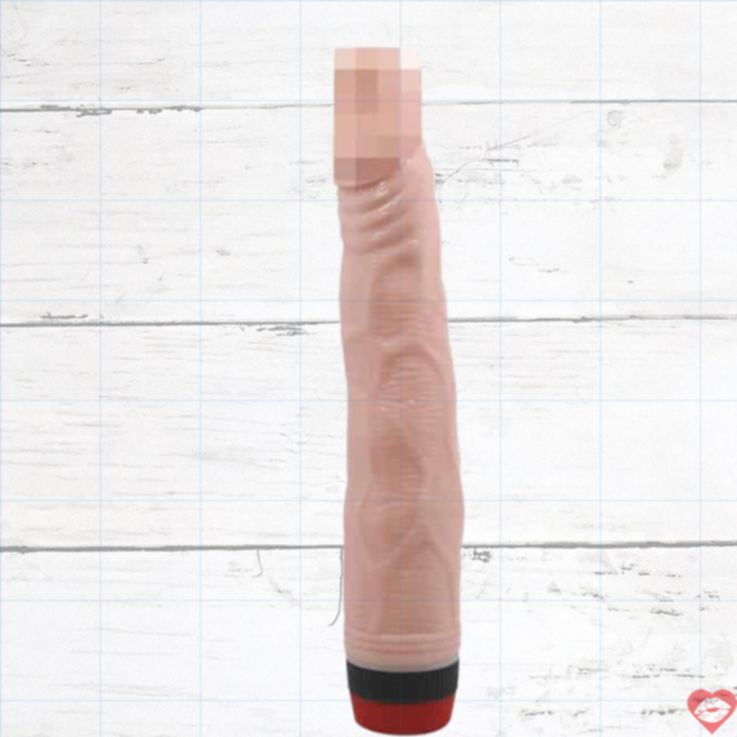 Baile Rockin Dong Dildo Rung 21.5cm Da Thật Nâu Mịn