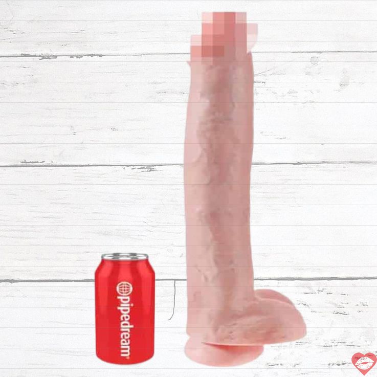 King Cock Fake 38cm PVC Khổng Lồ Thực Tế Siêu Phẩm 