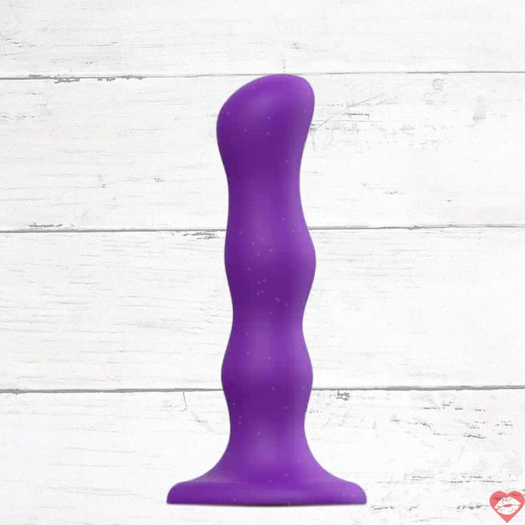 Strap-On-Me Geisha Dildo Tím 16.5cm Mềm Mại Kích Thích 