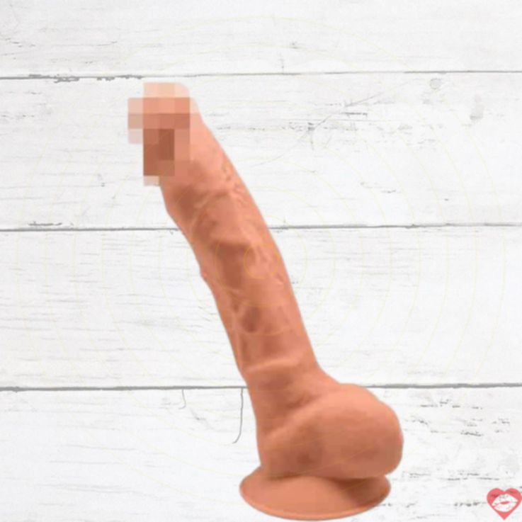 SilexD Model 1 18cm Nâu Dildo Prisosa Thực Tế 