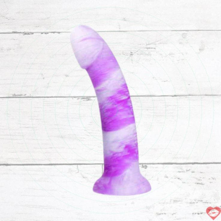 Toyfa Neil Dildo Tím 18cm Mạnh Mẽ 