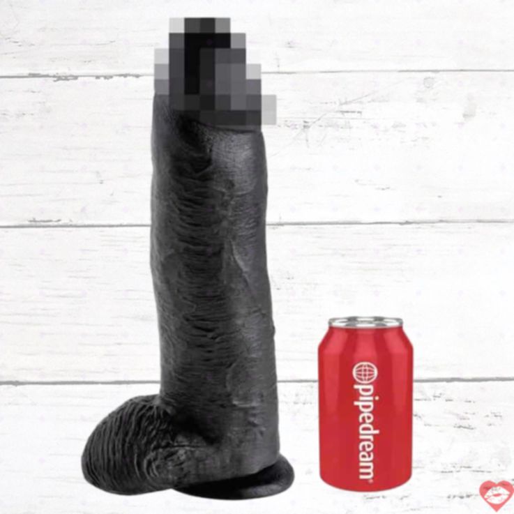King Cock PipeDream 32.5cm Đen Lớn Siêu Mạnh Siêu Thật 