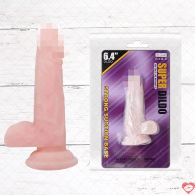Super Dildo Baile 16cm TPR Mút Tường Thực