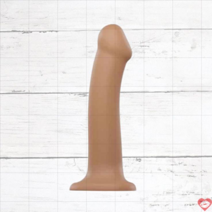 Strap-on-me Dual Density 19cm Caramel Siêu Linh