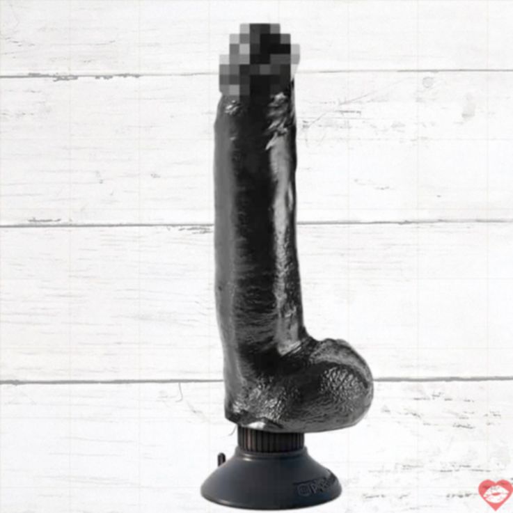 PipeDream King Cock 25cm Đen 3n1 Siêu Lớn