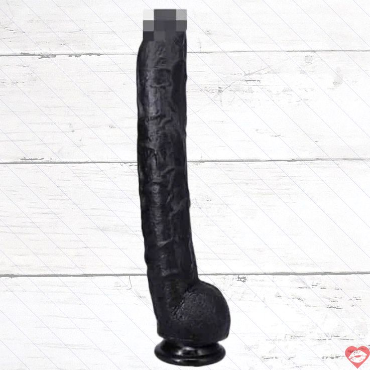 Doc Johnson Rambone Đen 43cm Khổng Lồ