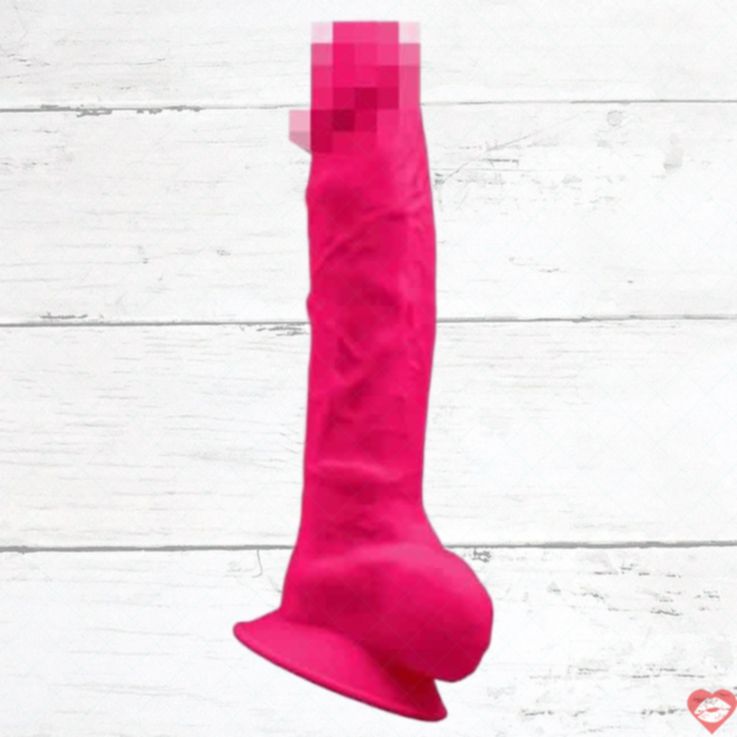 Dildo SilexD Model 3 20cm silicon hồng có giác hút