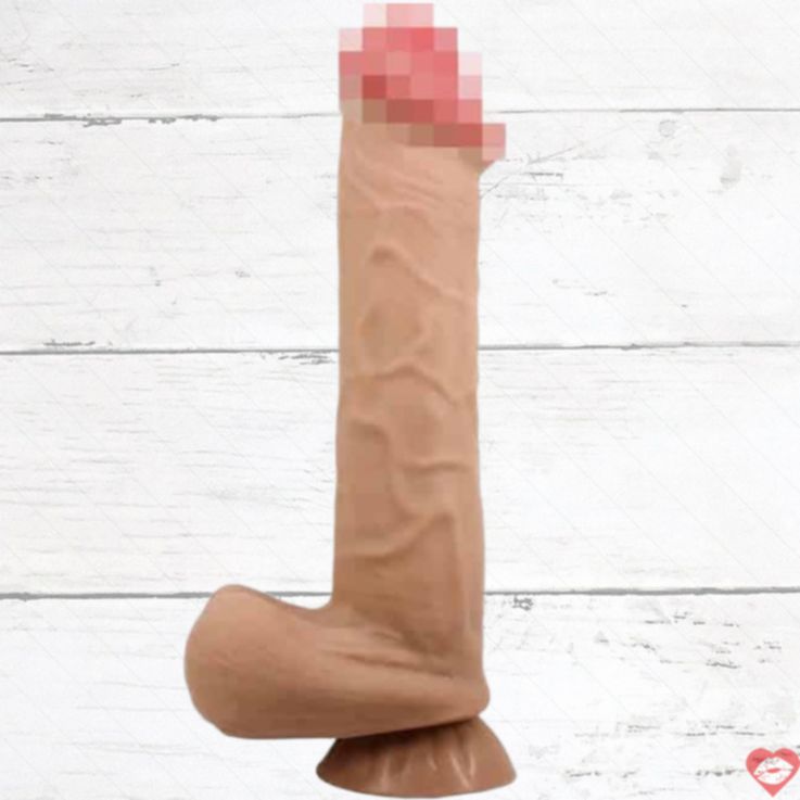 Fake dương vật Baile Sliding Skin 26cm da trượt thực tế