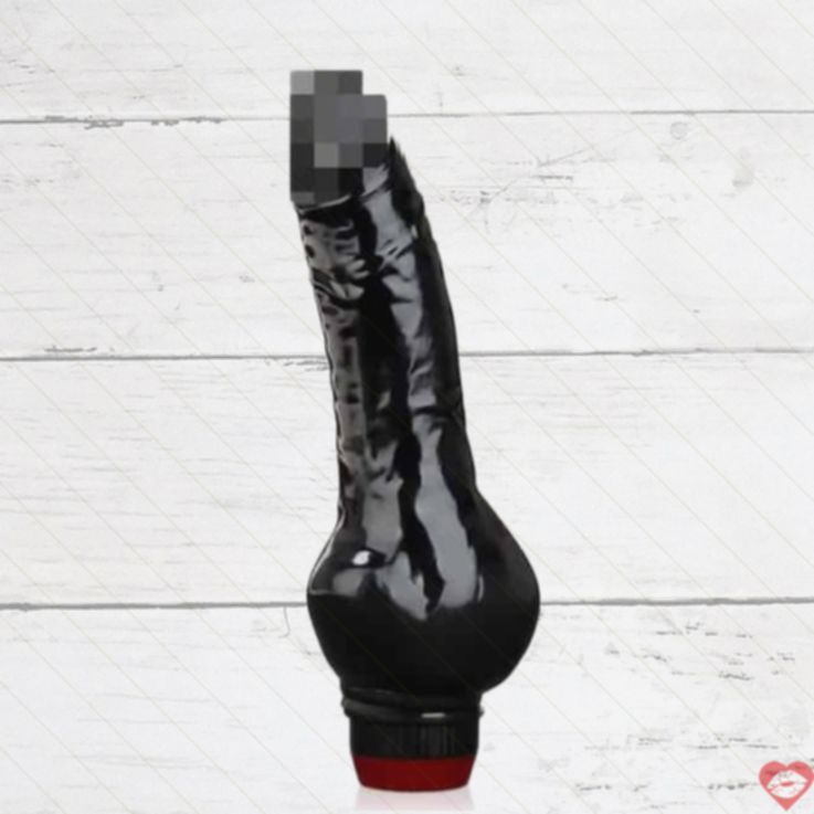 BlueLine Anal Rung Đen 20cm Kích Thích Mạnh