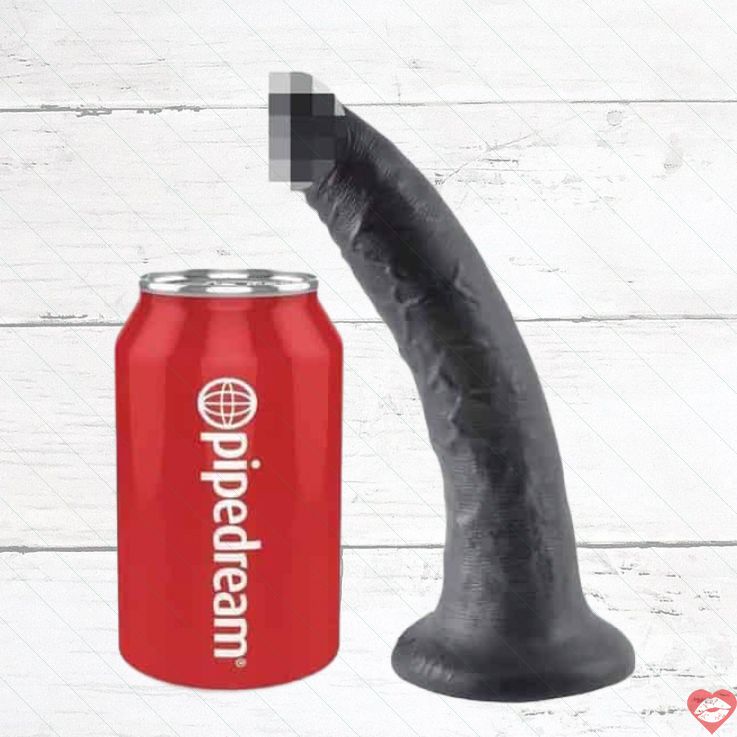 PipeDream King Cock Dildo Đen 17.8cm Siêu To
