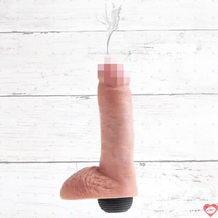 PipeDream King Cock 20cm Phun Tinh PVC Da Thịt Moshonka