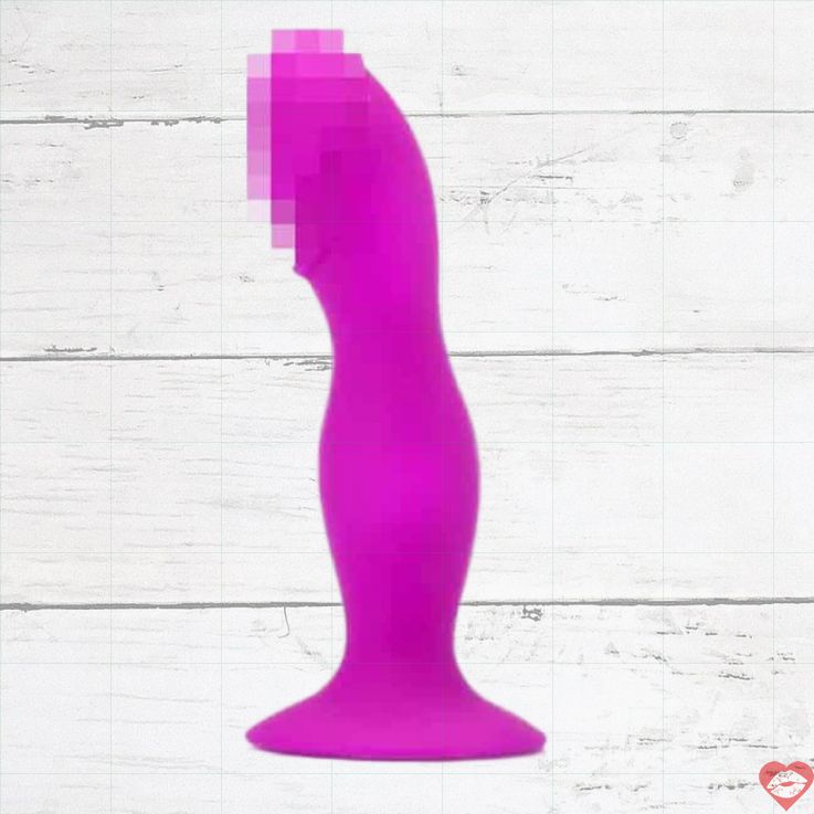 Booty Passion Baile 16cm Tím Silicon Hậu Môn