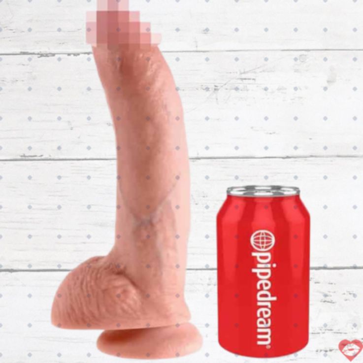Dildo King Cock 25cm PVC Lớn Bự Thực Tế Đỉnh Cao