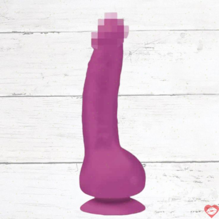 Gvibe Greal Mini Dildo Tím Rung 18.5cm Thực Tế