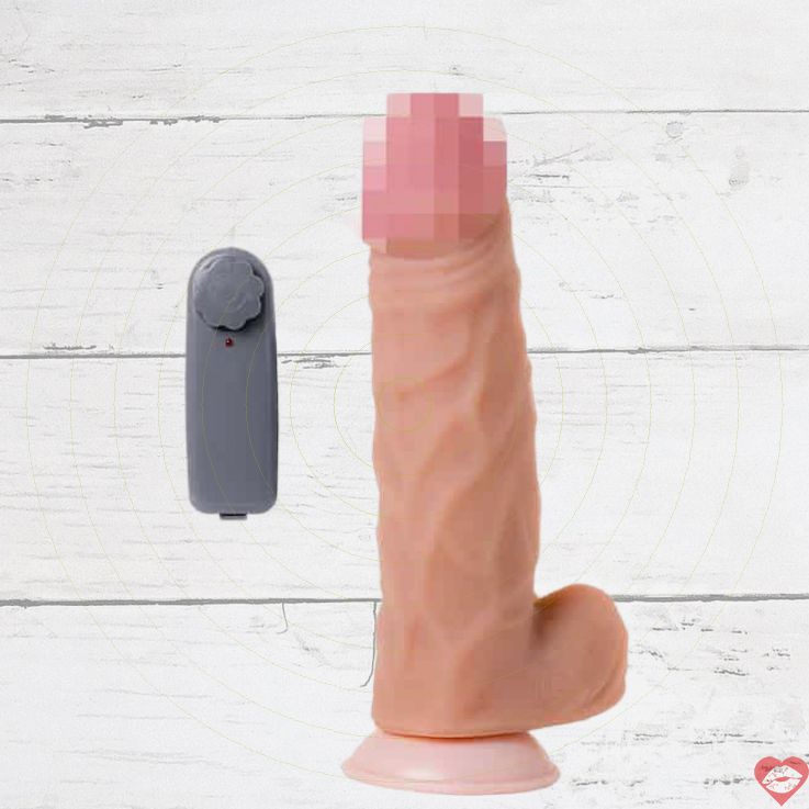Dildo rung Philosopher 27cm dây điều khiển mạnh mẽ