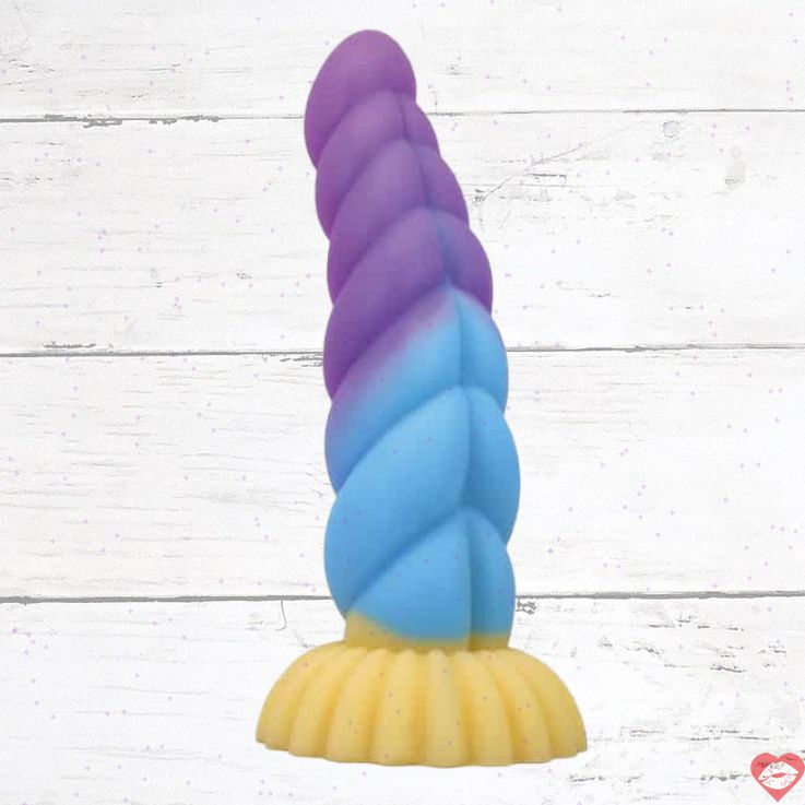 Baile Unicorn Dildo Silicone 22cm Lấp Lánh