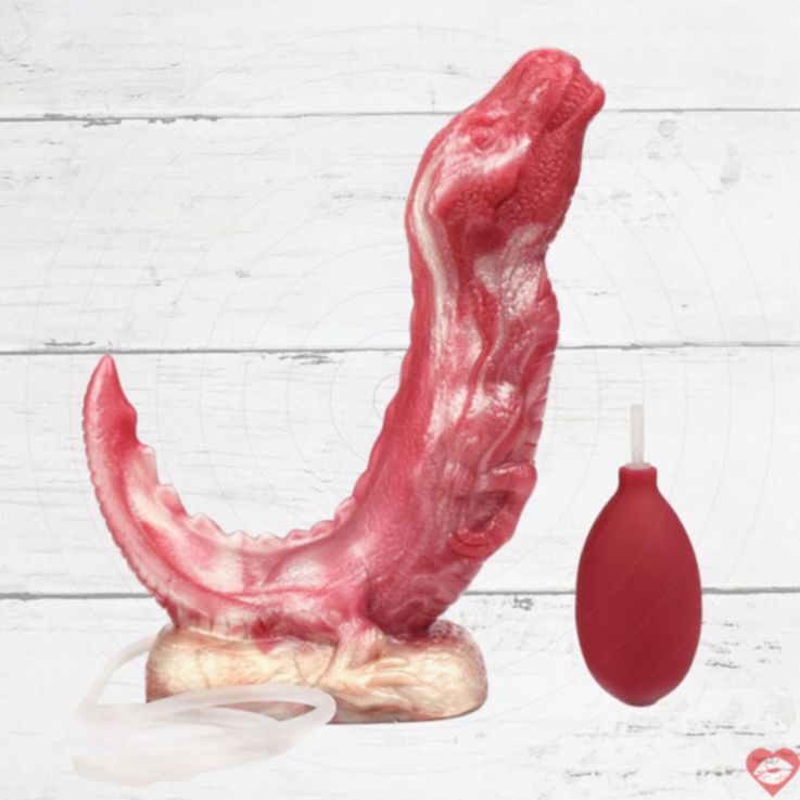 FAAK Kimmy Rồng Phun - Dildo 22cm Silicone Siêu Lớn Mạnh
