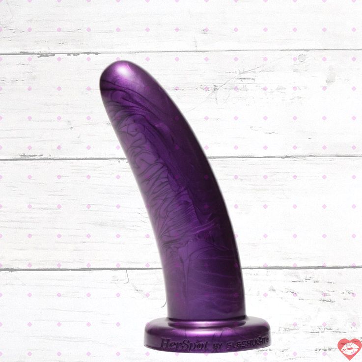 Fleshlight HerSpot Dương Vật M Silicone Tím 14.6cm
