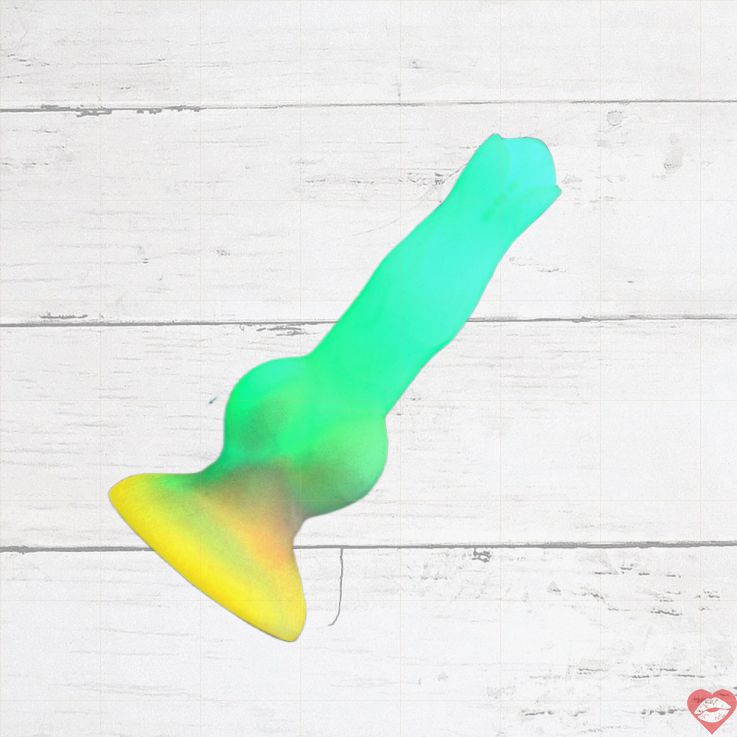 Lovetoy dương vật giả 18.5cm 2 lớp啡 siêu thực tế