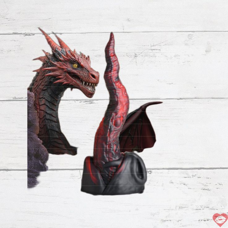 Creature Cocks Dragon Tongue Dildo Silicon 9.6