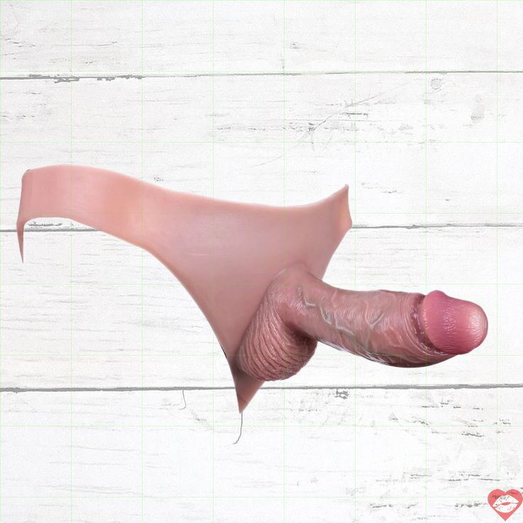 6 Inch hollow dildo pants sleeve thực tế kích thích
