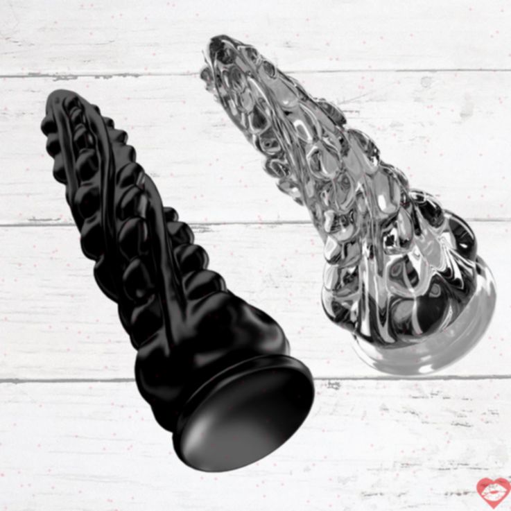 Tentacle Monster Dildo Suction Gân Xoắn Khủng Độc Đáo