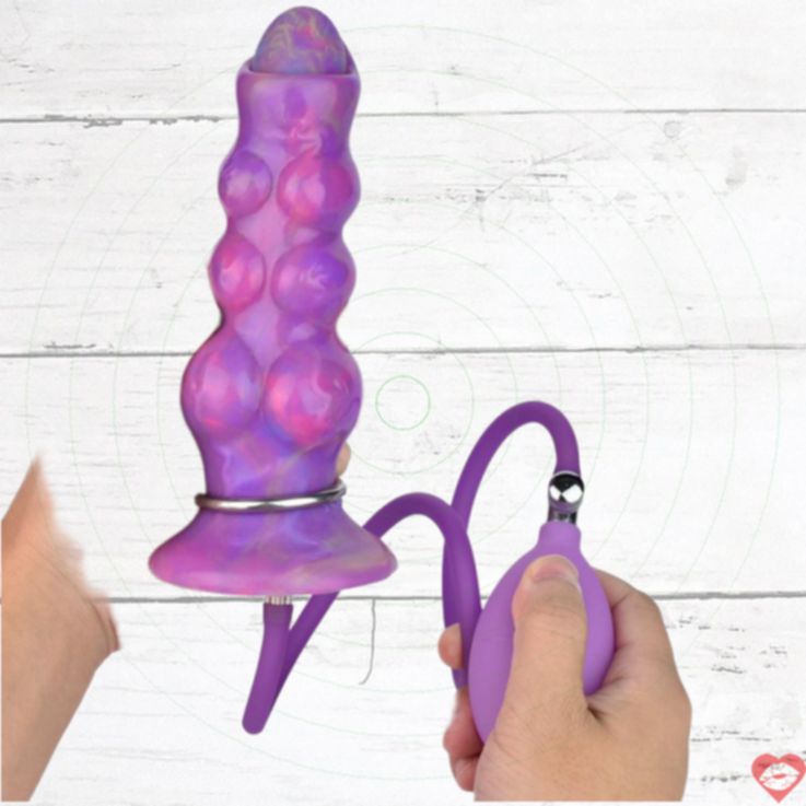 Tuberous Silicone Trứng Đẻ Dildo Nấm Nuôi Hoang Dã